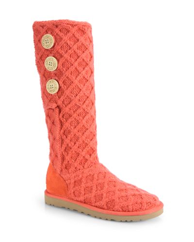 uggs with orange laces