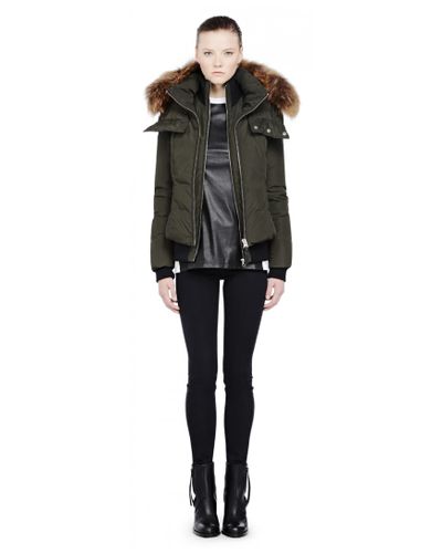mackage romane bomber jacket