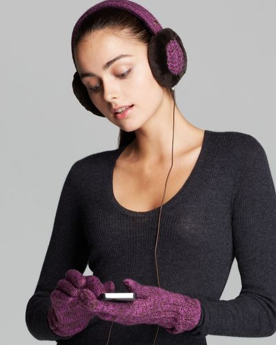 purple ugg earmuffs