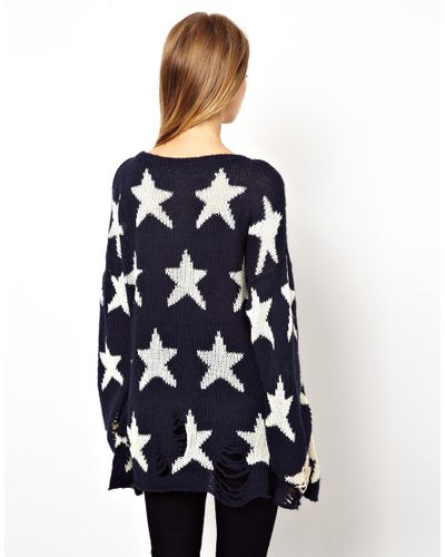 star sweatshirt wildfox