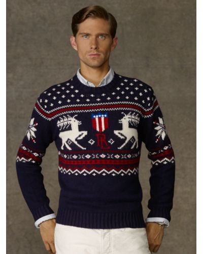 ralph lauren xmas jumper
