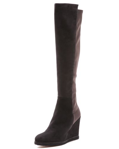 Stuart Weitzman Demiswoon Suede Over-the-knee Boot cheap