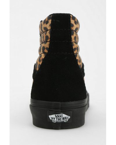 vans high tops leopard print