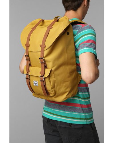 herschel little america yellow