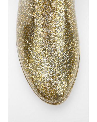 glitter chelsea rain boots