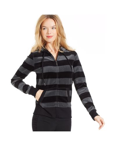 calvin klein striped jacket