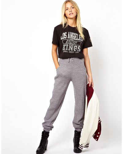 knitted joggers