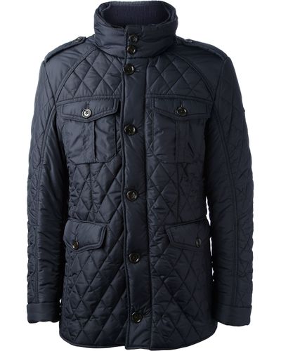 hackett quilted blazer