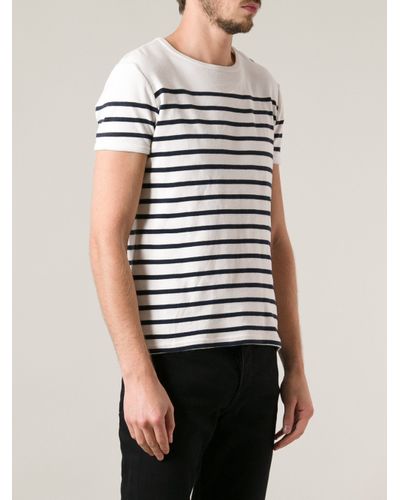 Jean Paul Gaultier Naval T-Shirt in White for Men | Lyst
