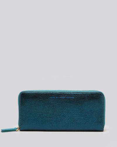 blue marc jacobs wallet