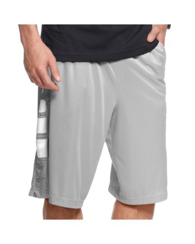 grey nike elite shorts