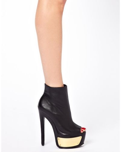 peep toe booties canada