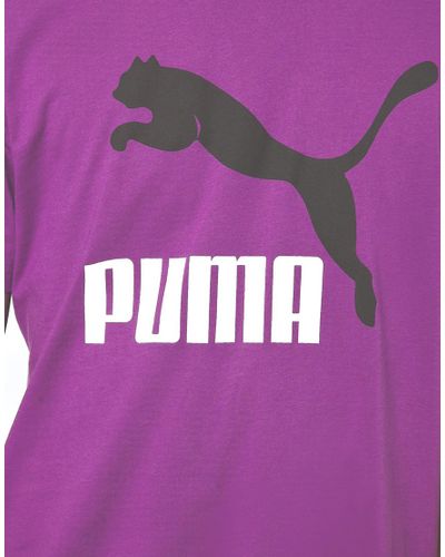 purple puma shirt