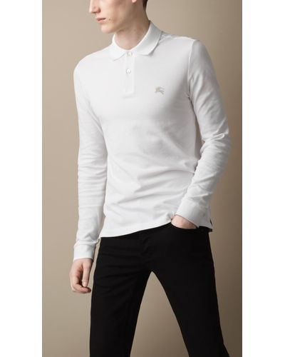 burberry longsleeve polo