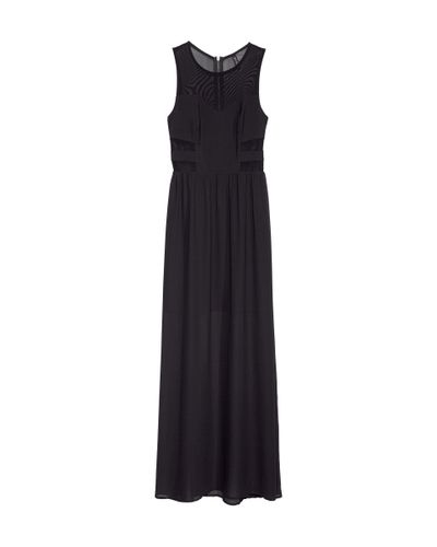 H&M Maxi Dress in Black - Lyst