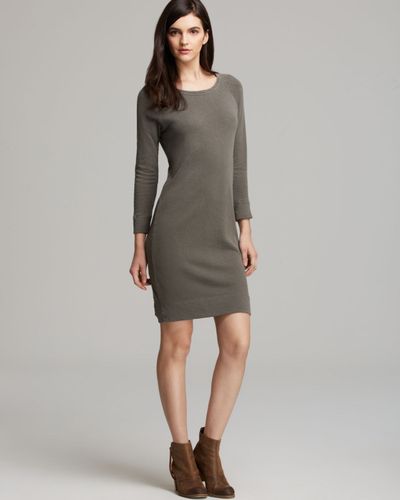 james perse raglan sweatshirt dress