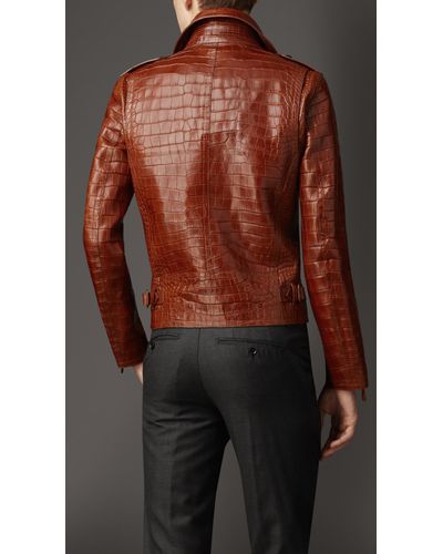 gucci alligator jacket