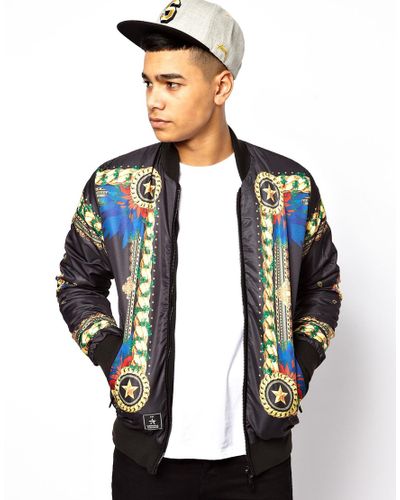 criminal damage baseball jacket