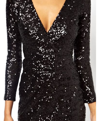 ruched dress with sleeves