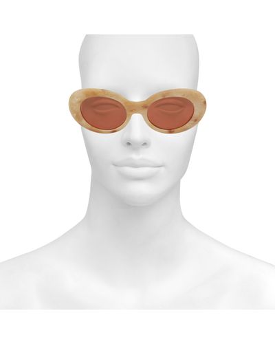 Acne Studios Mustang Sunglasses in Natural | Lyst