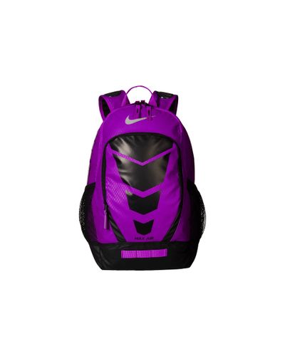 nike max air backpack purple