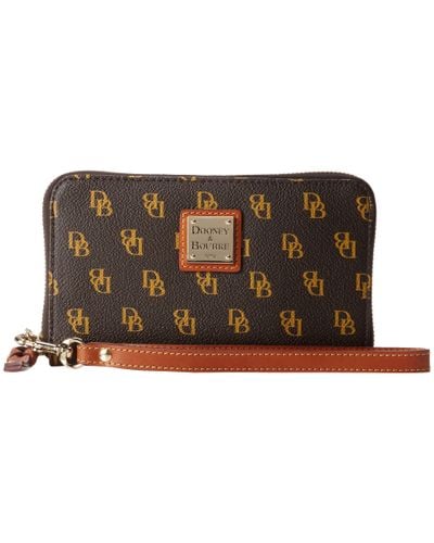 gretta zip around phone wristlet