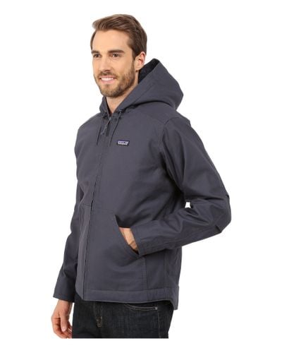 Patagonia men's lined canvas hoody clearance