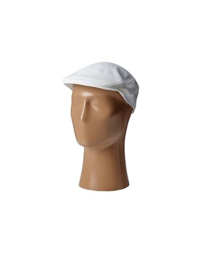 Lacoste Pique Flat Hat in White for Men - Lyst