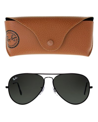 all black aviators ray ban