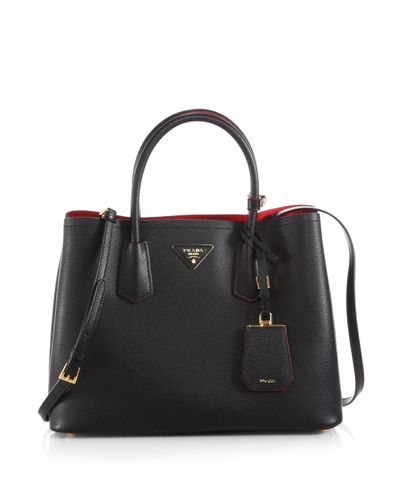 prada saffiano red