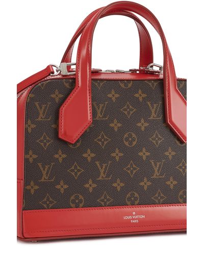 small red louis vuitton bolsa