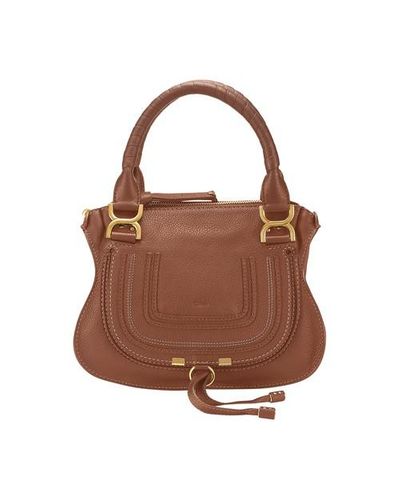 chloé marcie mini double carry bolsa