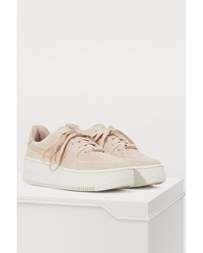 nike air force 1 sage low beige leather