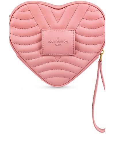 louis vuitton pink heart bag