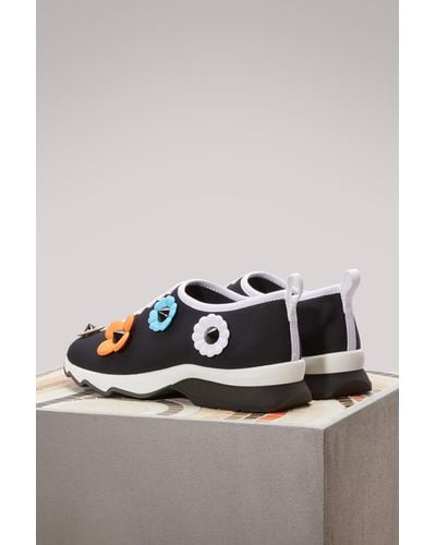 fendi floral sneakers