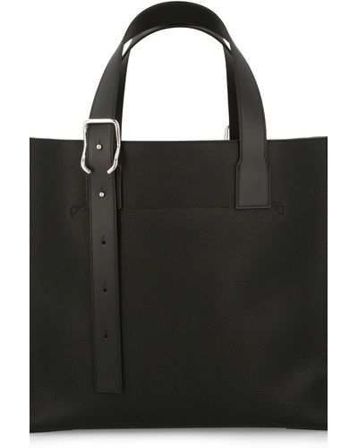 buckle tote bag