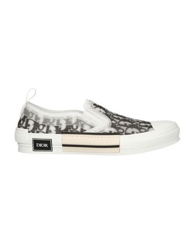 B23 High-Top Sneaker White and Black Dior Oblique Canvas | DIOR