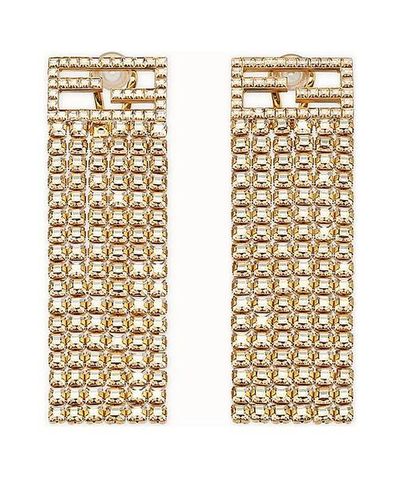 baguette small earrings fendi