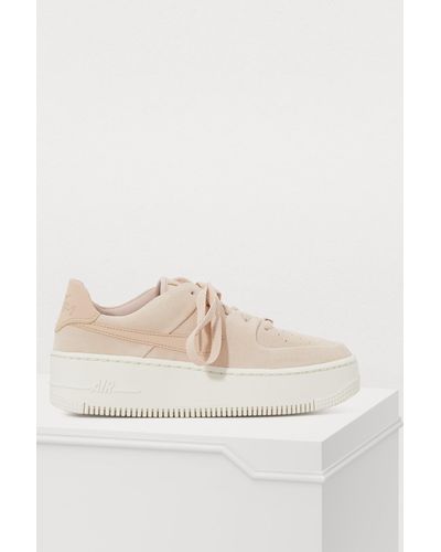 nike air force 1 sage low beige leather