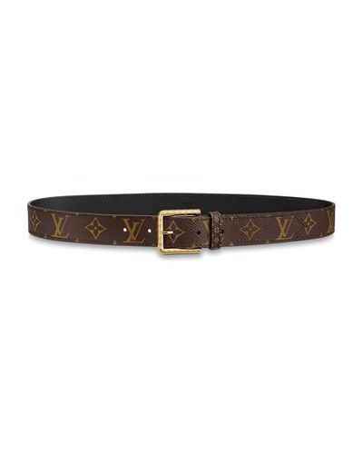 Louis Vuitton Daily Lv 30mm Belt in Brown | Lyst