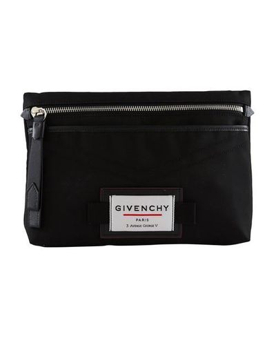 Givenchy Downtown Flat Crossbody Bag in Black for Men - Lyst
