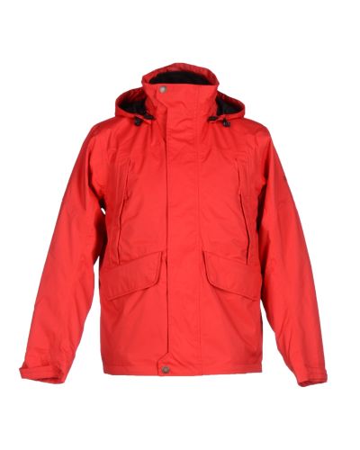 timberland jacket red