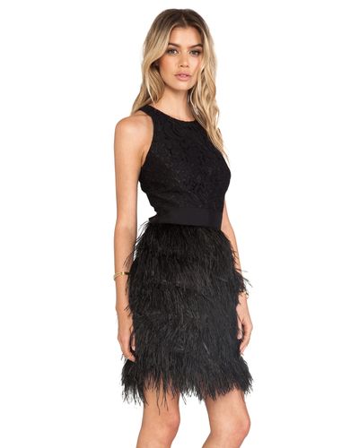 Milly blair feather dress Clearance