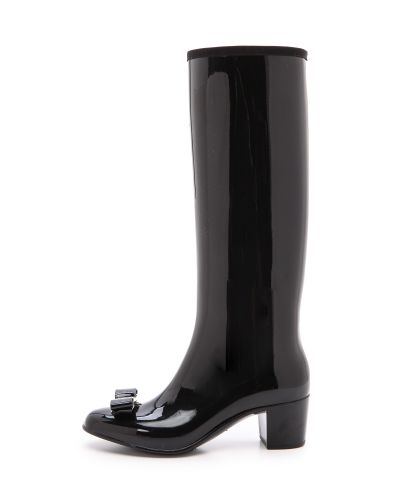 ferragamo rain boots womens