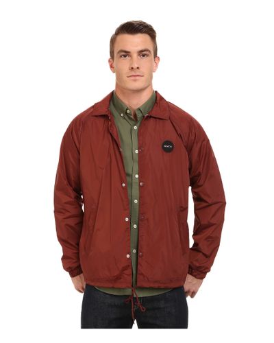 rvca coach jacket