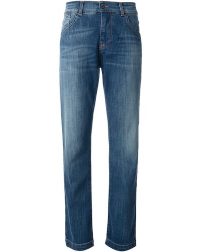 Emporio Armani Boyfriend Jeans in Blue - Lyst