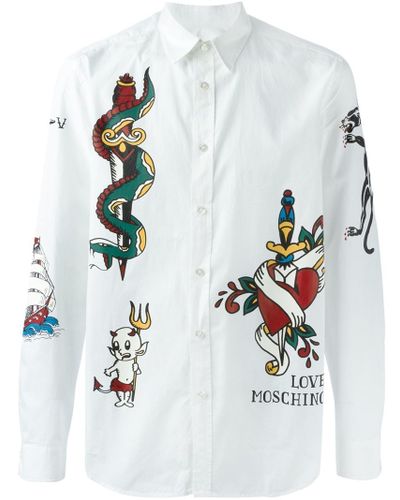 love moschino mens shirt