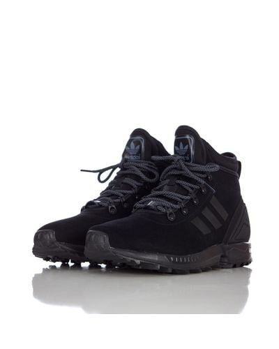 adidas Zx Flux Winter Leather Boot In 