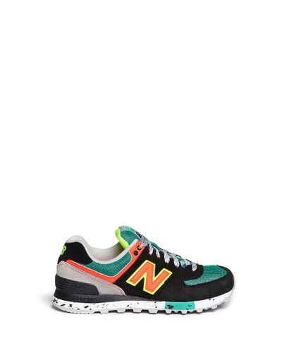 New Balance '574 Classic' Mesh Suede 