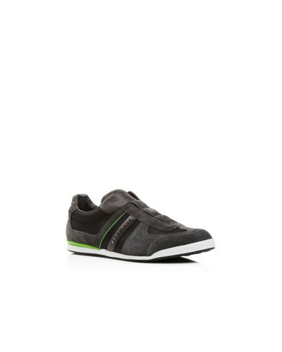hugo boss laceless sneakers